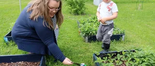 Livsfarliga pilar där barnen leker