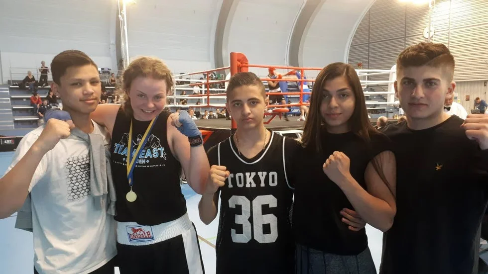 Joachim Pettersson, Clara Cumming, Zayd Karim Ali, Agnes Jakobsson och Omar Qachar.