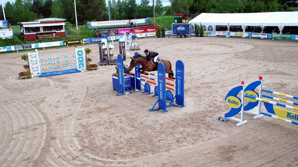 Norrköping International Horse Show lockar många tävlingssugna östgötar. Foto: Kajsa Nilsson