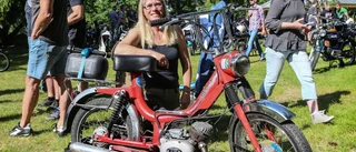 Mopedburen före detta ungdom körde rally