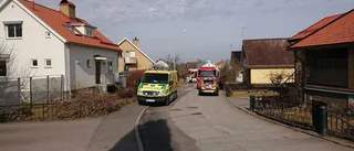 Brand i kök – räddningstjänsten ryckte ut