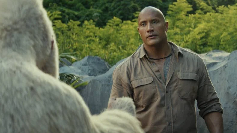 Dwayne "The Rock" Johnson i ”Rampage – big meets bigger”.