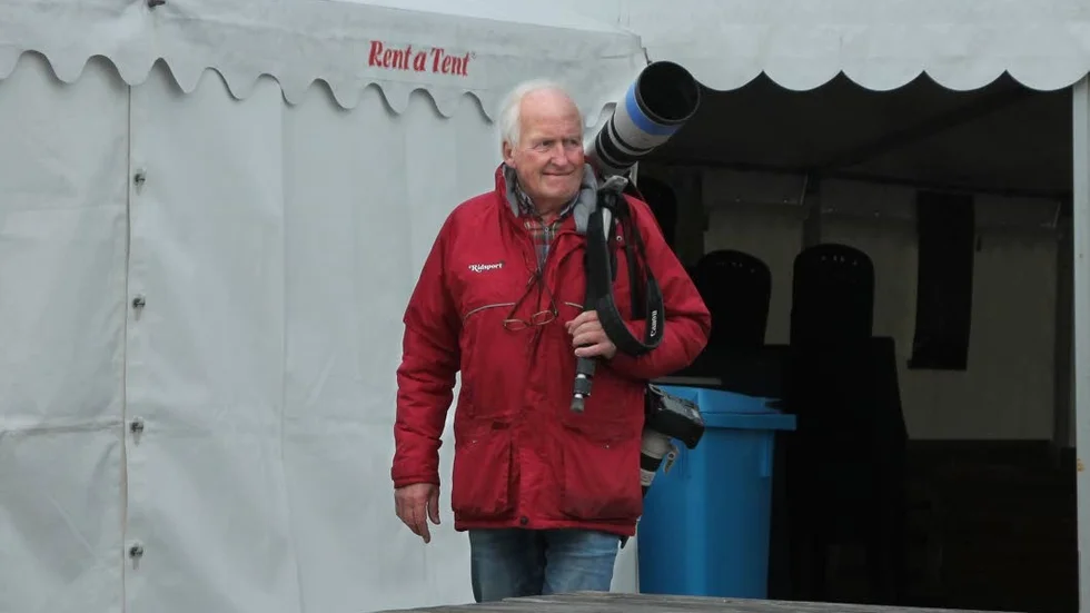 Mot OS. Fotografen Roland Thunholm är alltid med på de större tävlingarna. I sommar ska han såväl till Aachen som till OS i Rio. Norrköping horse show missar han ogärna.