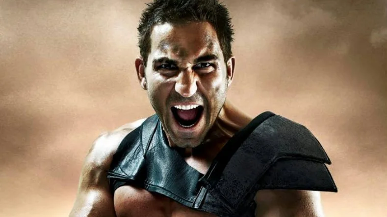 Peter Bláha som Pansar i Gladiatorerna.Foto: TV4 Gladiatorerna. 2012. "Pansar" - Peter Blaha.
