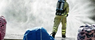 Vinnare fick träffa brandmän i Motala