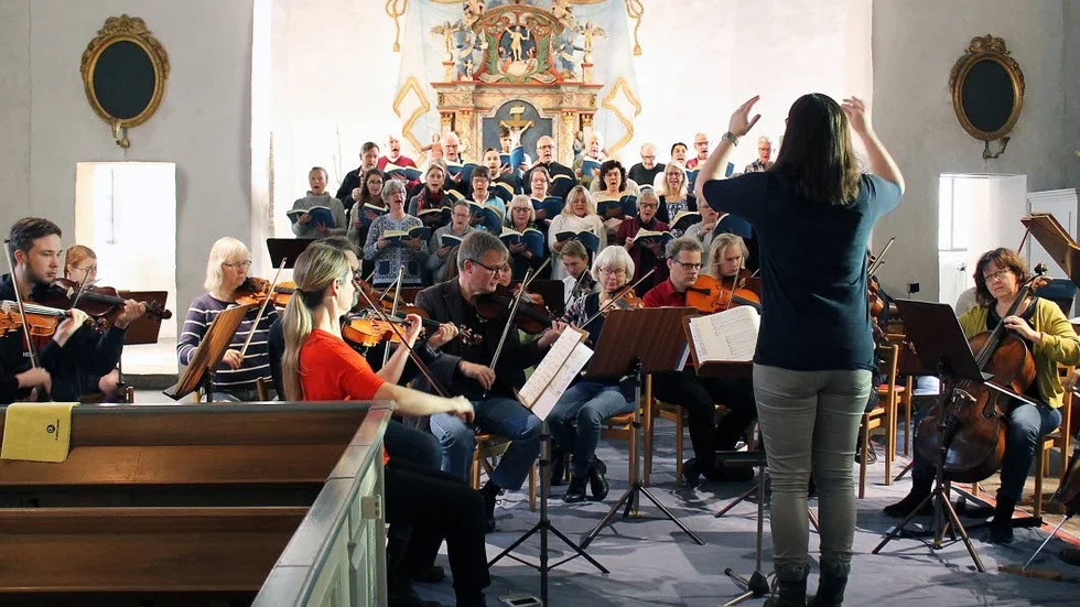 Motettkören, Motala orkesterförening och Kulturskolan har samarbetat flera gånger tidigare.
