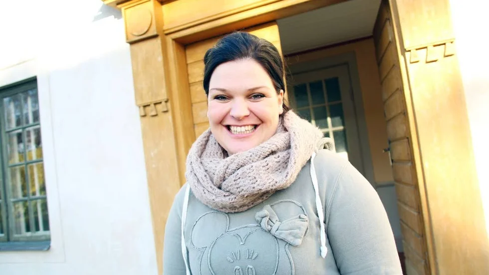 Träsnideri är Elin Jubergs specialitetet. "Jag älskar att arbeta med detaljer".