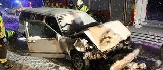 En allvarligt skadad efter olycka