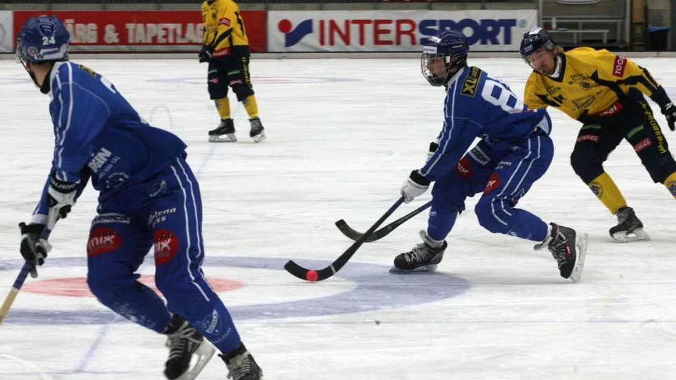Lucas Hovlund gjorde ett gott jobb från sin halvposition.