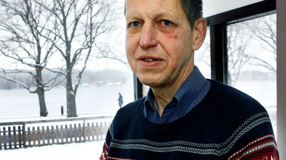 Resenär. Hans Skogsfors har fört statistik över icke-fungerande hållplatsinformation.