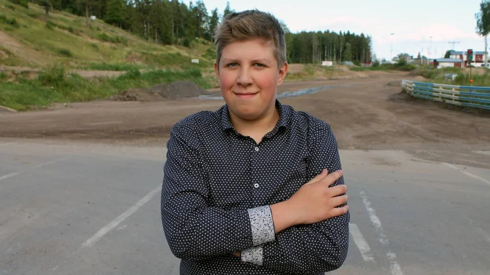 BRA SLUT. SMK Motalas Jonathan Knutsson kom efter många om och men trea i årsavslutningen i Eskilstuna.