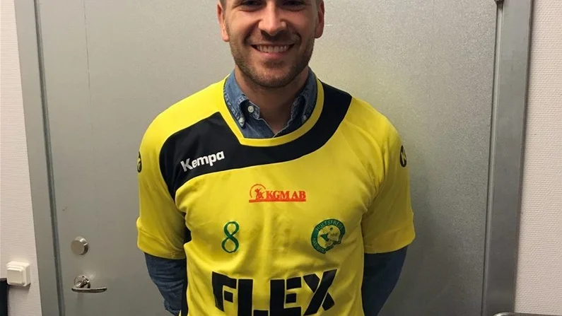 Hulstfreds HF:s spetsvärvning, Ivan Pilipovic, har skadat sitt ena knä. Han hoppas dock kunna vara tillbaka till seriepremiären den 1 oktober. Foto: Privat