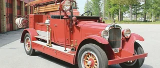 En av Sveriges äldsta brandbilar