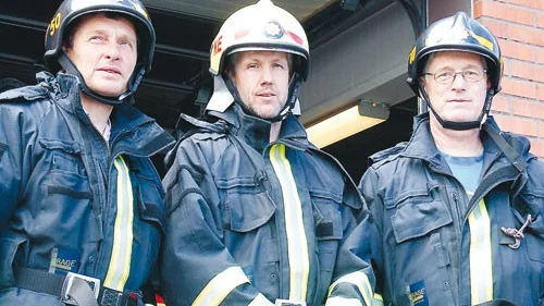 Tre veteraner i räddningstjänsten i Horn: Börje Carlsson, Mattias Ekeroth och Conny Rödin. Men nu behövs det påfyllning i kåren.