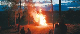 Vårsång och eld vid Lunds kulle
