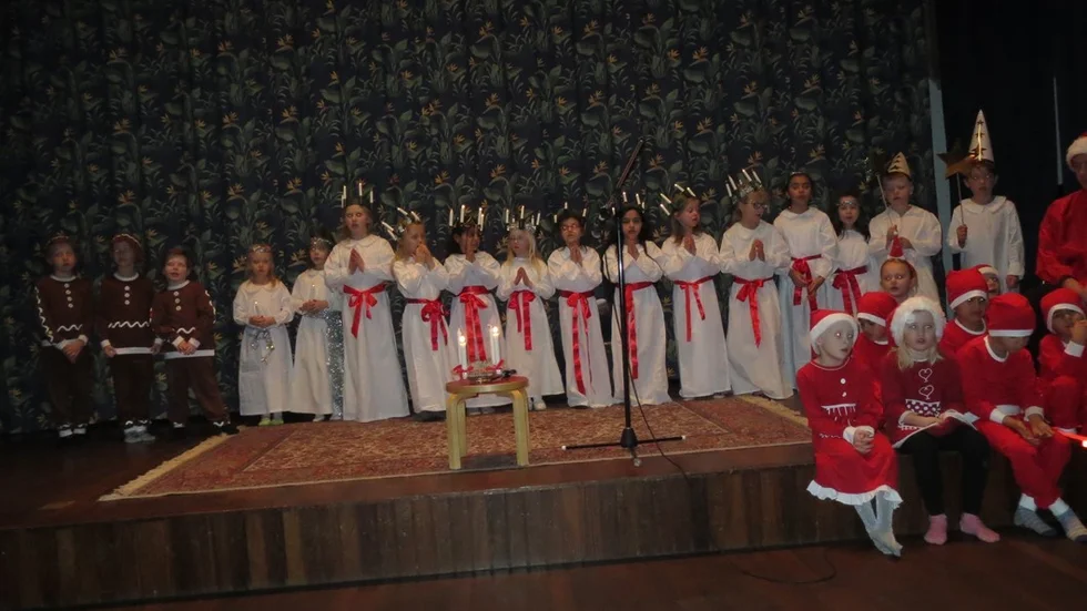 Målilla Rödakorskrets var värd för Väntjänstens årliga Luciafirande i Målilla. Det var förskolebarn och klass ett vid Venhagskolan som deltog. De gladde de församlade som Lucior, tärnor, stjärngossar, tomtar och pepparkaksgubbar. Inskickat av Ulla Pettersson, Målilla.