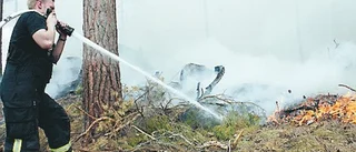 Skogsbrand vid Gigelnäset