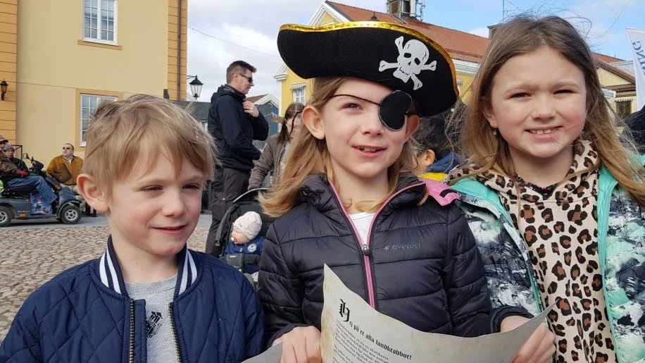Wilmer Myrén, Felicia Myrén och Saga Alvin tyckte att det skulle bli spännande.