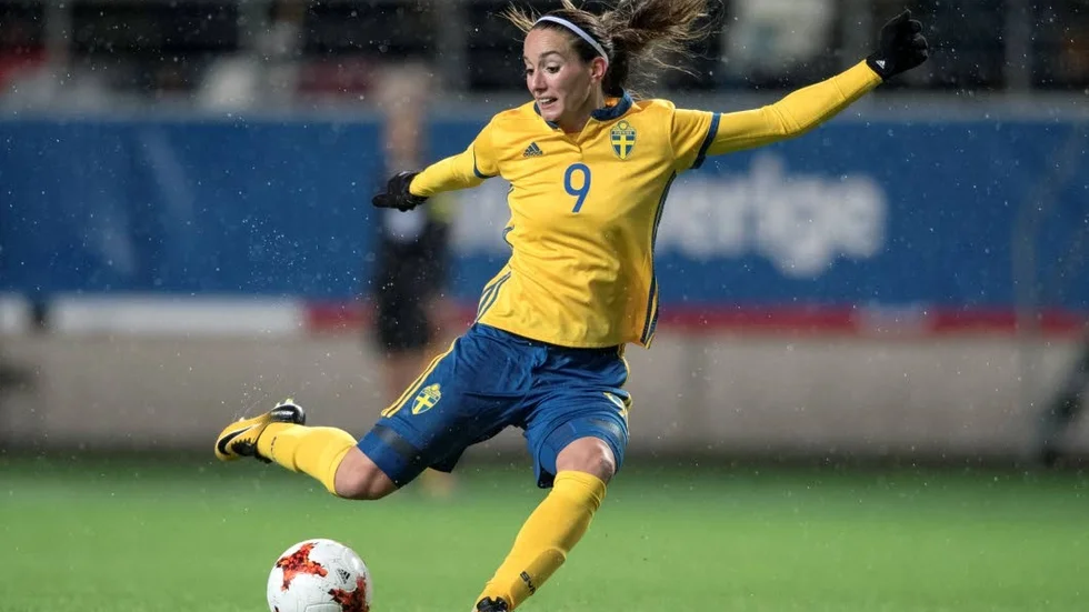 Vimmerbyfostrade landslagspelaren Kosovare Asllani.