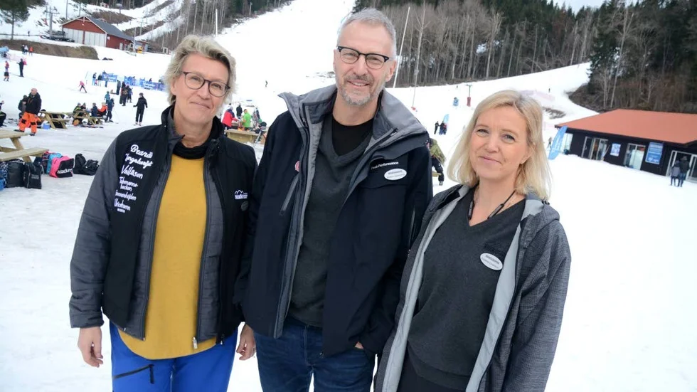 Under tisdagen besökte Branäsgruppens ledning, med Karin Modin Svärd, Anders Kjällström och Evalena Lindstedt, Tolvmannabacken i Kisa.