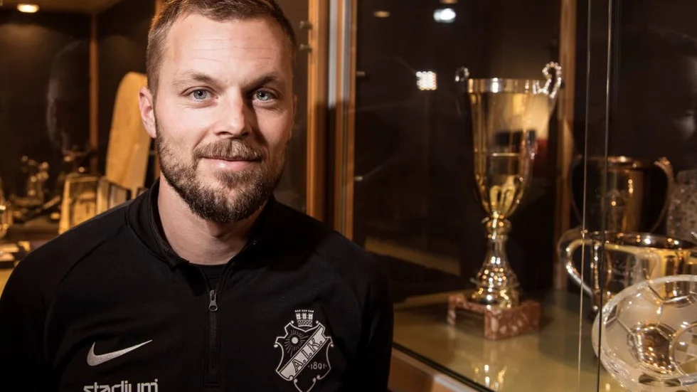 Sebastian Larsson gjorde ett vackert frisparksmål mot MFF.