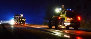 Man död i misstänkt smitningsolycka