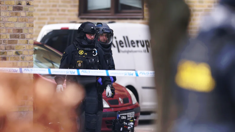 Det misstänkta föremålet som påträffades på Skanörsgatan i Malmö bedöms inte utgöra någon fara.