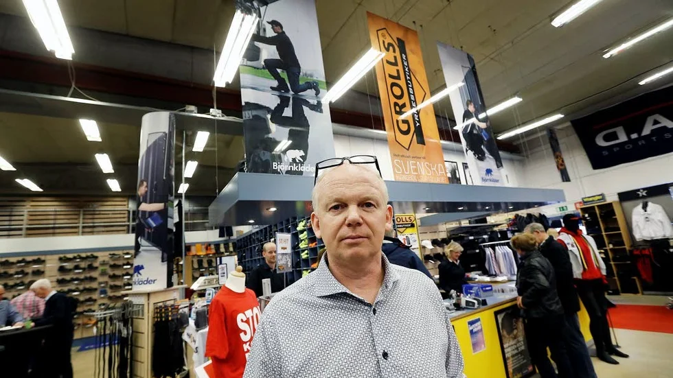Butikschefen Eyvind iVarsson är nöjd med Grolls utveckling de senaste tio åren.