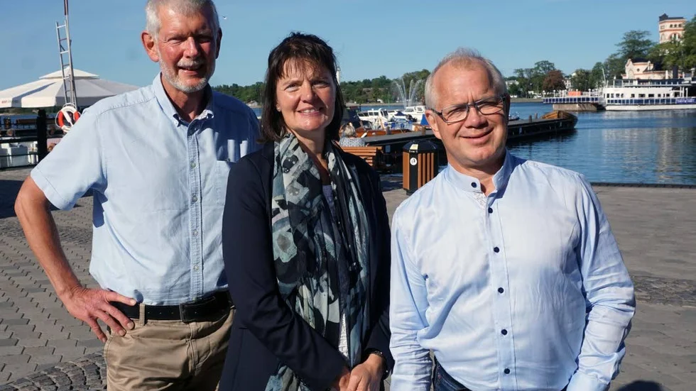 Hoppas på medvind. Anders Åkesson, Ingela Nilsson Nachtweij och Christer Jonsson hoppas att dagens opinionssiffror ska gå att växla in i ett valresultat om ett år. Då skulle centerpartiet få en andra riksdagsman från Kalmar län.