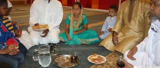 Motalamuslimer firade ramadans slut