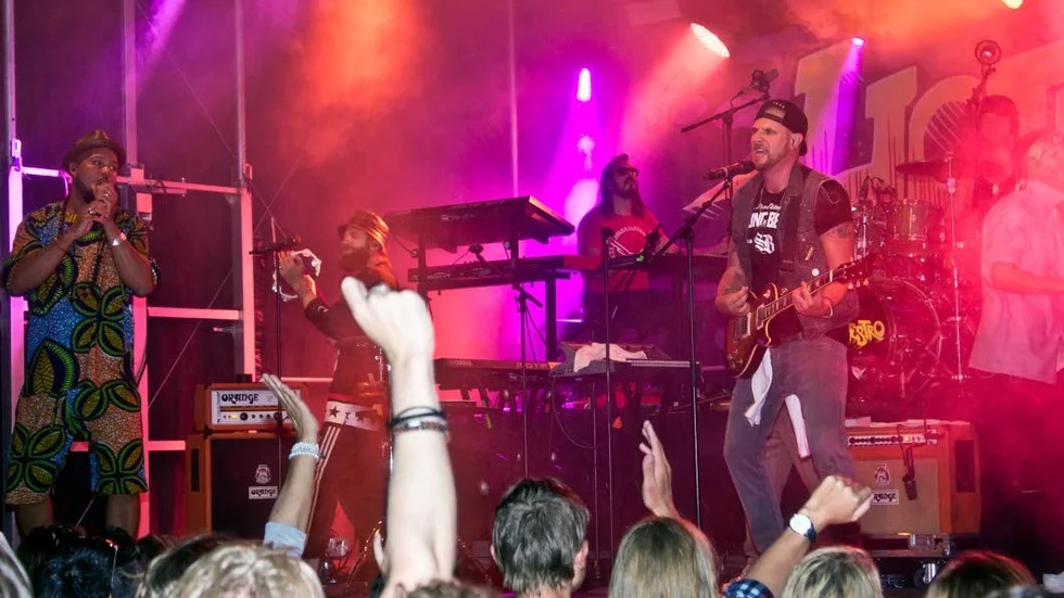 Hoffmaestro spelade på Slottsfesten 2016 i Vadstena.