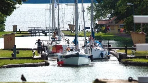Ökning av expressresor på Göta kanal i år.