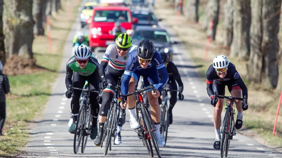 Giro cycle clubs Emil Andersson spurtar hem segern i den 90 :e upplagan av Östgötaloppet.