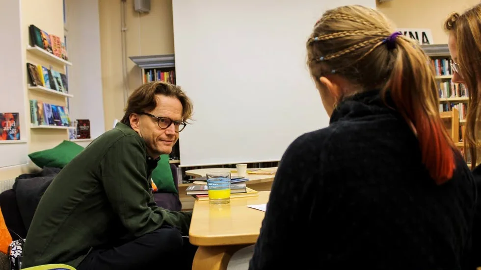 Som ny författare är det smart att utgå från egna erfarenheter, berättar Andreas Palmaer.