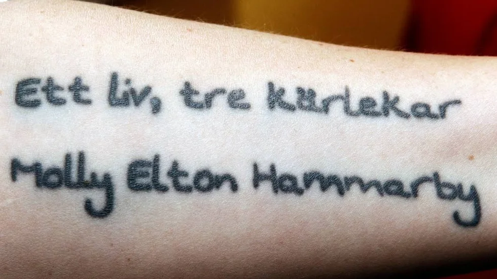 Ett bevis på att Emma är ett djupt och äkta Bajenfan.