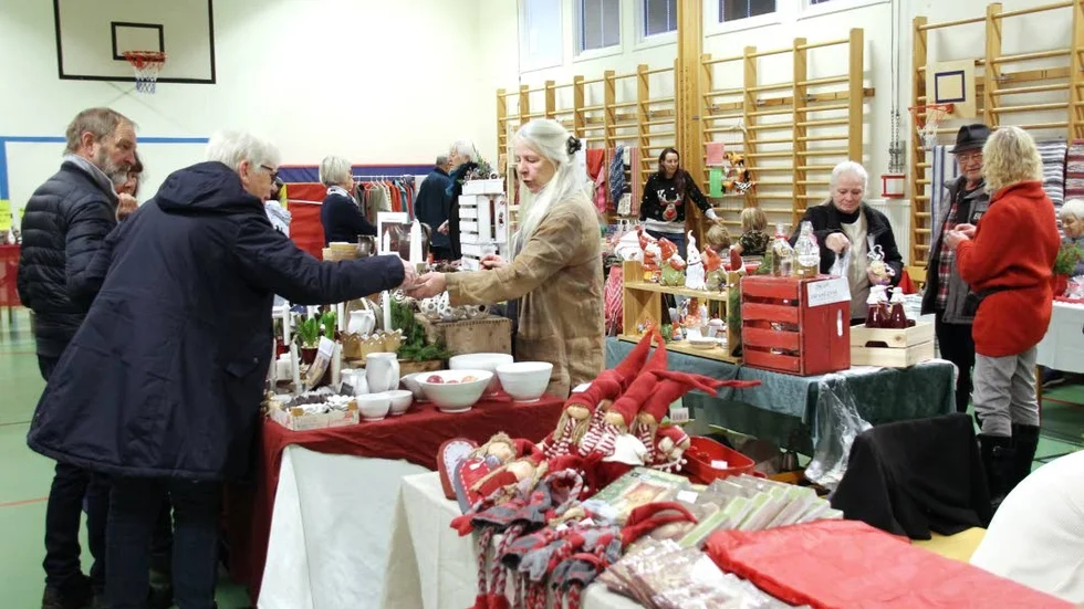 Julmarknad i Nyrkyrka blir förhoppningsvis en tradition.
