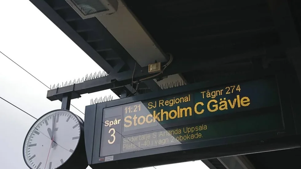 Populär. Sträckan Linköping-Stockholm-Gävle är väldigt populär, därför blir det fler avgångar i december.