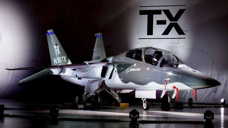 Flygfärdig. T-X provflögs första gången i USA den 20 december förra året.