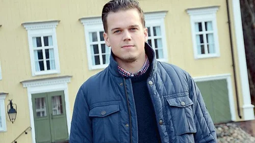Trivs i Vimmerby. Jonathan Ruuska har bytt Värmland mot Småland och tror att han blir kvar i Vimmerby framöver.