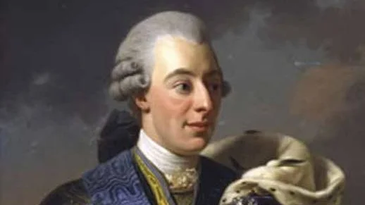 Gustaf III. Partiväsendets baneman 1772.
