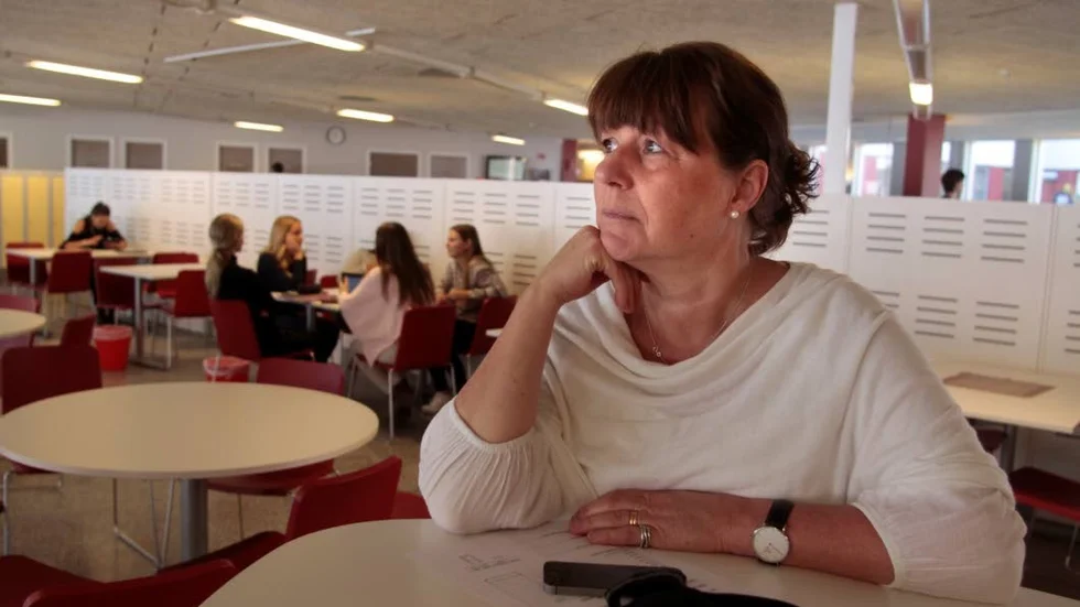 Marléne Stenman, lärare på Kungshöga gymnasium i Mjölby.