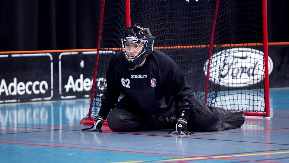 Stabil. Robin Laakso har spelat de flesta matcherna för Libk i inledningen av säsongen. Nu väntar nästa uppgift, mot Helsingborg i sporthallen på söndag.