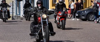 MC-dagen med kortege genom Vimmerby