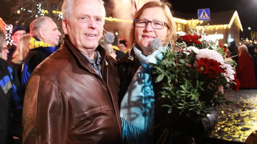 Miljonärer. Jan och Therese Berggren vann ett mångmiljonbelopp i Postkodlotteriet.