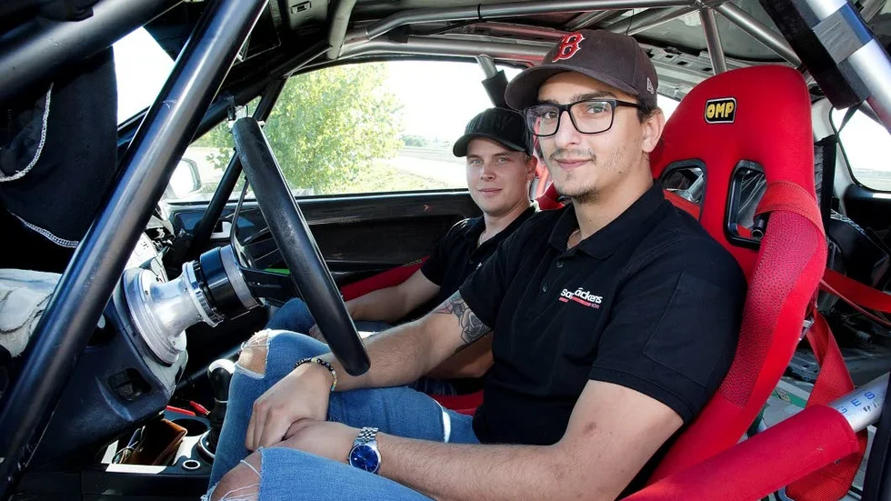 Victor Liljesson och kartläsaren Patrik Wiström är redo för en hel SM-säsong i rally. Första tävlingen är i Vännäs.