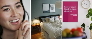 Kika in hemma hos Lena och Daniel