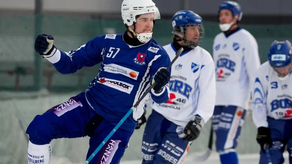 Albin Wretman fortsätter att ösa in mål för ÅBK. Mot BK Bore blev det fyra nya.