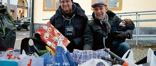 Samlade in hundratals klappar