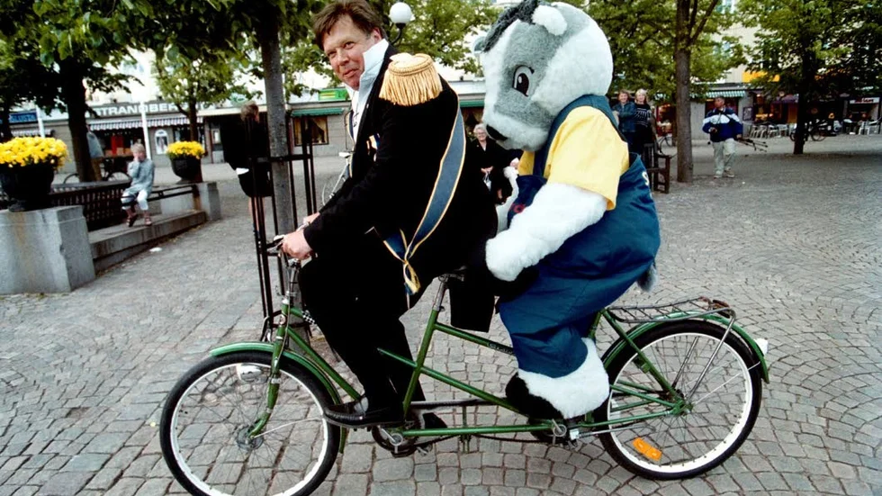 På cykeltur.