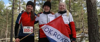 Tove vassast på stafetten